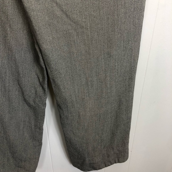 Vintage High Waisted Cotton Wool Trousers Sz 30 - Picture 6 of 7